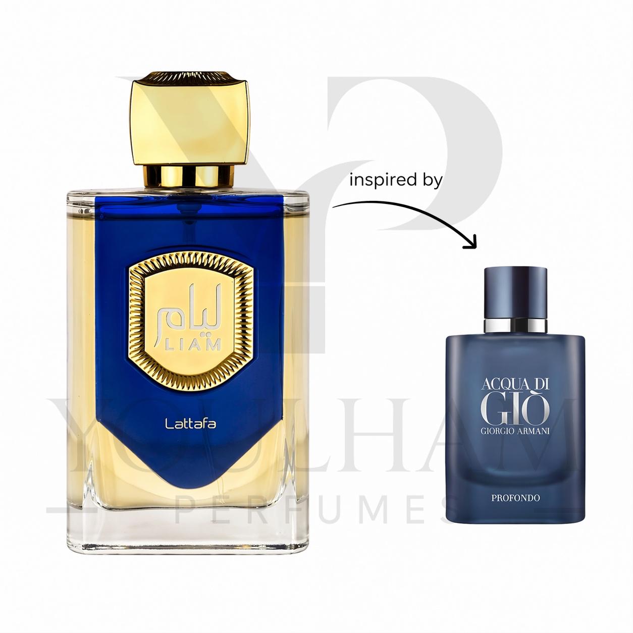 Liam blue shine