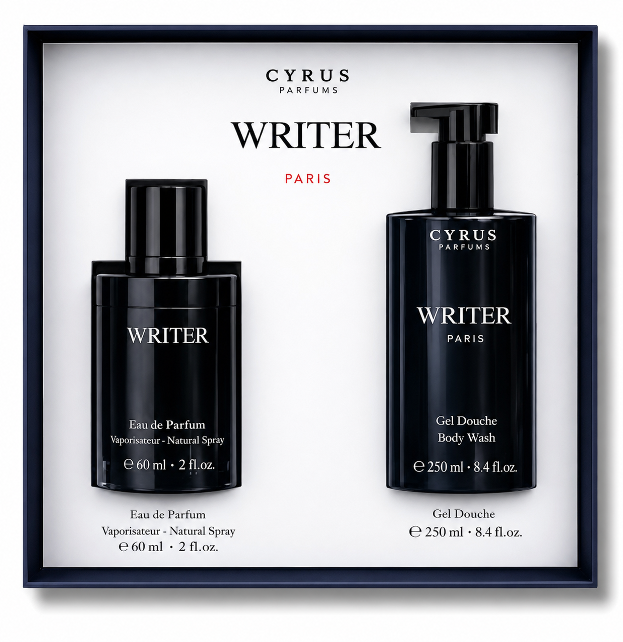 Coffret writer EDP + Gel Douche